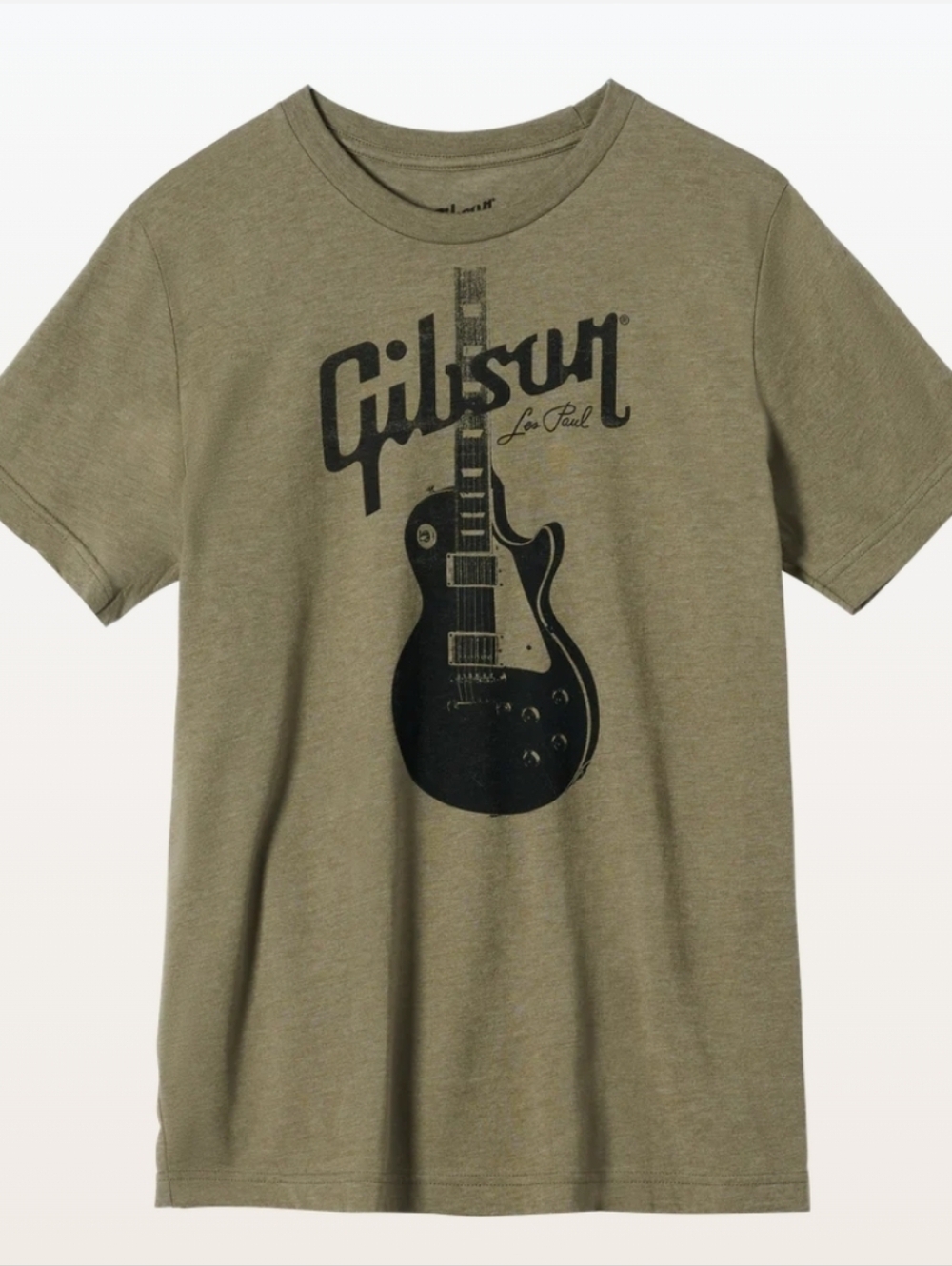 Gibson Les Paul Tee Olive - Unisex 2XL - NWT